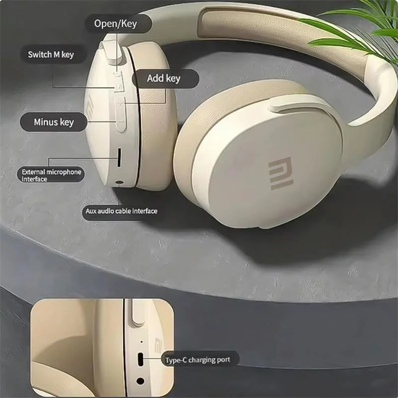 Auriculares inalámbricos originales Xiaomi P2961 con Bluetooth , auriculares estéreo HIFI para juegos con micrófono para Samsung y iPhone